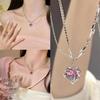Sweet Cool Spice Girl Diamond Love Mang Star Necklace Necklace Wind Female Creative Fashion Des S8D2