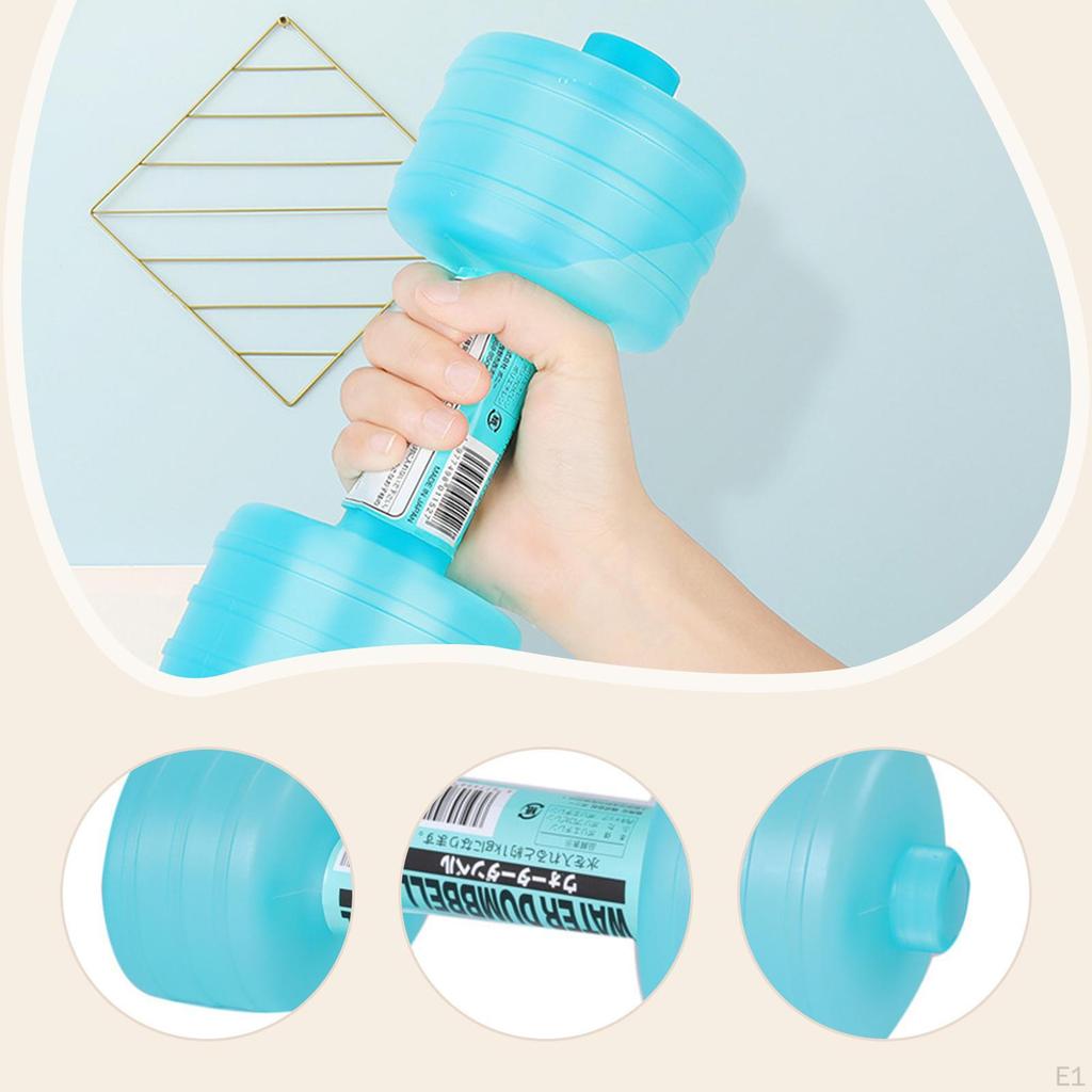 Bærbar Hantel Treningsutstyr med Dobbelt Lokk for Kontortrening 10 tommer Lang Multifunksjonell 1 kg