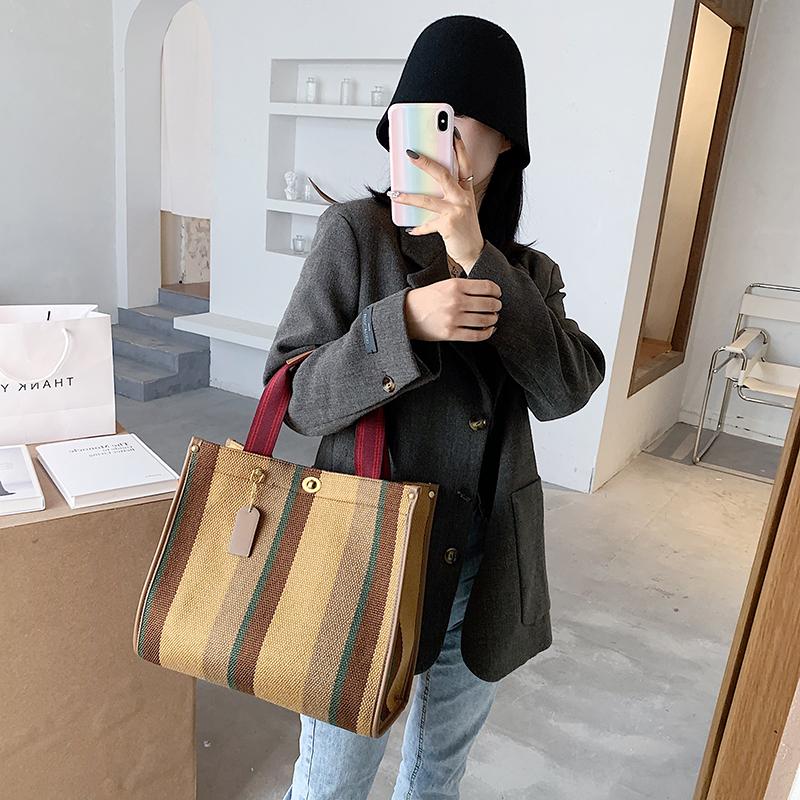 Women's Canvas Handbag  Fashionable Shoulder Crossbody Bag For Women  High Quality