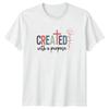 Created With A Purpose Womens T-Shirt Christian Inspirational Faith
