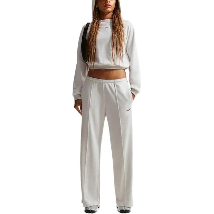 Nike Sportswear Casual Pants Women's (Unisex) Casual Pants 23189453 | Birch Heather / white / black