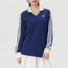 Women's Classic 3-Stripes Long-Sleeve Polo T-Shirt