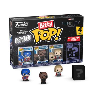 Funko Bitty POP! Marvel Avengers Captain America 4-pack