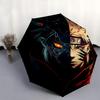 1pc The Duality of Naruto and Sasuke Automatic Opening and Closing Umbrella - Suitable for Various Occasions, Outdoor Activities, Lightweight and