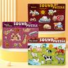 Wooden Animal Sound Puzzle For Kids Education Interactive Learning Toy