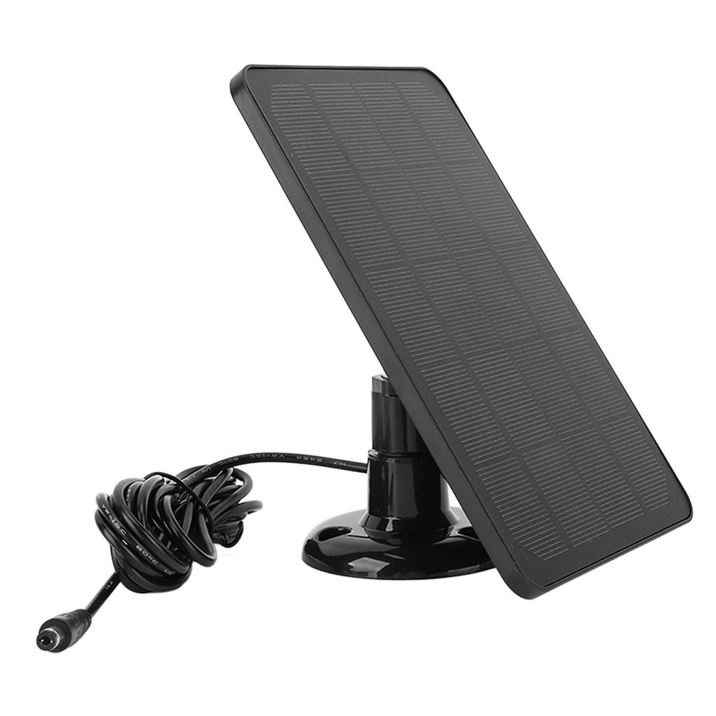 4W Solar Panel 5V Black IP65 Waterproof Solar Panels Charging Board for Fan Lights