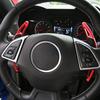 Red Steering Wheel Paddle Shifter Extensions For Chevy 14-19 C7 Corvette/Camaro