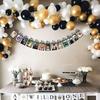 Graduation Photo Banner for Party Decoration, Including Kindergarten to 12th Grade Picture Banner Middle High School College Graduation Party
