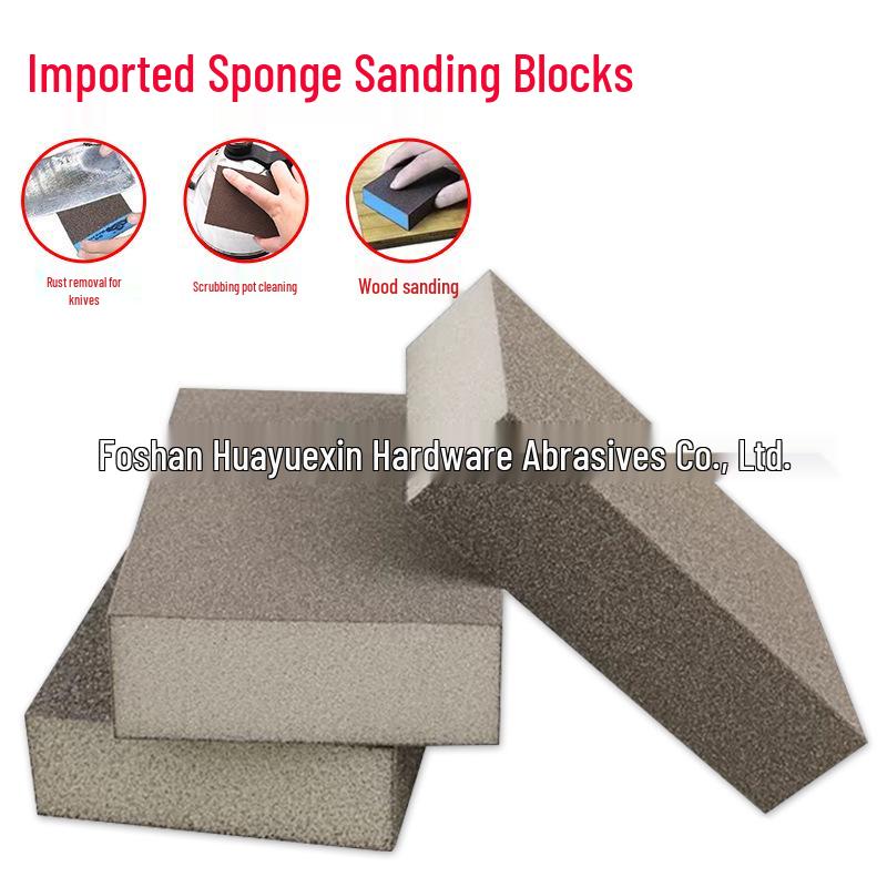 Elastic Diamond Sanding Block 100x70x25mm for Woodworking and Musical Instruments Polishing