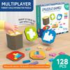 Geometry Colorful Quick-fix Tangram Jigsaw Puzzle Game Tangram Math Training Toy  Kindergarten