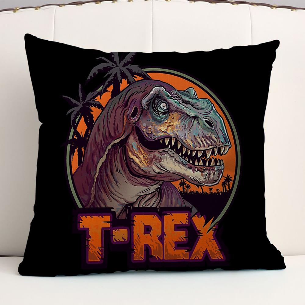 J-Jurassic Park Cushion Cover Pillowcase Upholstery Sofa Throw Pillow Home Decor Pillowcas