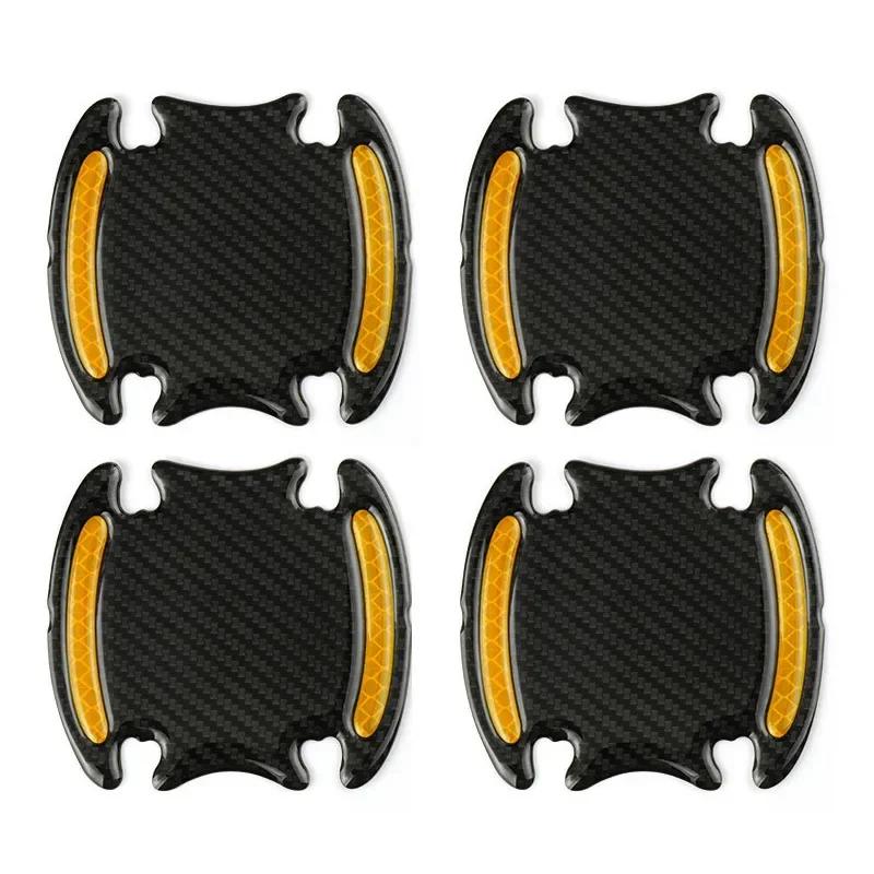 Car Door Handle Reflective Sticker Protection Sticker Door Handle Paint Surface Anti-scratch Reflective Sticker Car Accessories