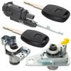 Honda Civic VIII 2005- Ignition Insert + Door Lock Insert + Trunk Lid Lock Insert 3 Pcs. Set