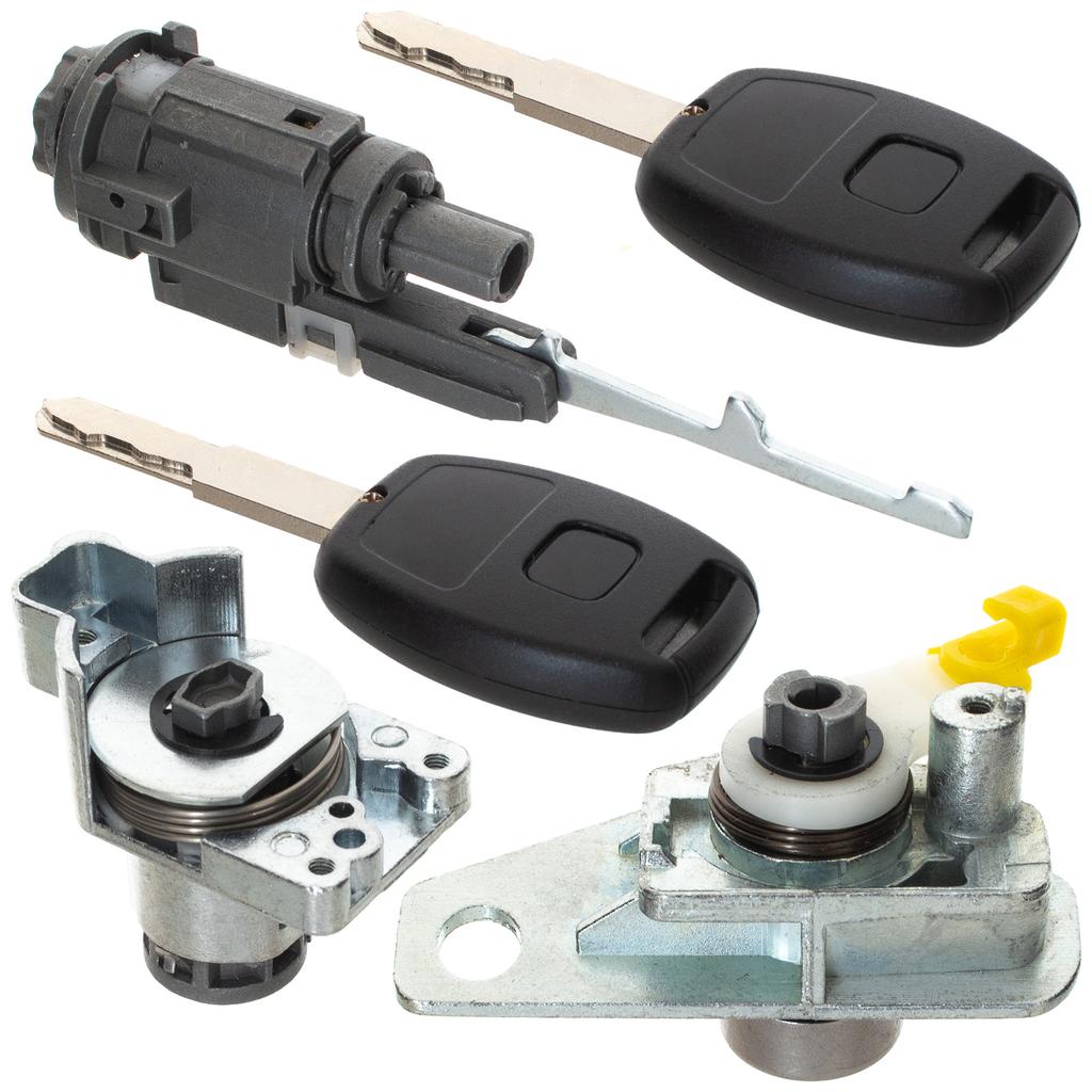 Honda Civic VIII 2005- Ignition Insert + Door Lock Insert + Trunk Lid Lock Insert 3 Pcs. Set