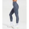 Gymshark Legginsy Elevate Niebieski Wieczorowy B3a6m Ub0g