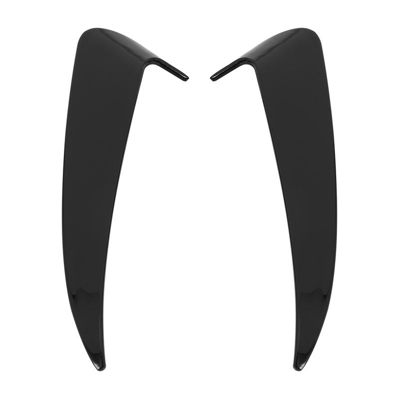 AA92-Rear Bumper Apron Spoiler Canard Air Vent Cover Trim For Mercedez Benz W205 C43 C63 AMG 4 Door 2015-