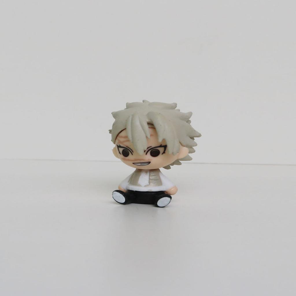 6Pcs/Set Q Edition  Anime Figure Model Kamado Tanjirou Kyoujurou Kanroji Mitsuri Toys Doll Gift