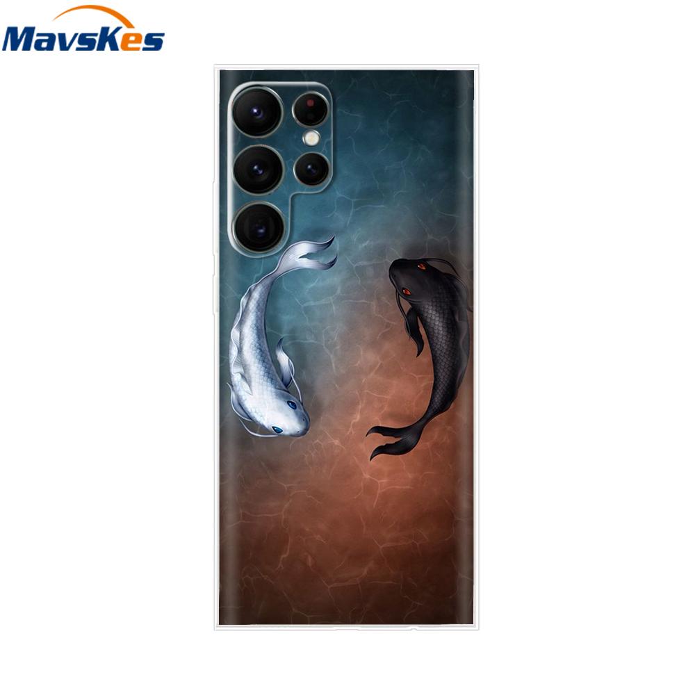 For Samsung Galaxy S22 Ultra Case Silicone Soft Clear Bumper Back Cover For Samsung S22 Ultra Cases For Samsung S22 Ultra Fundas