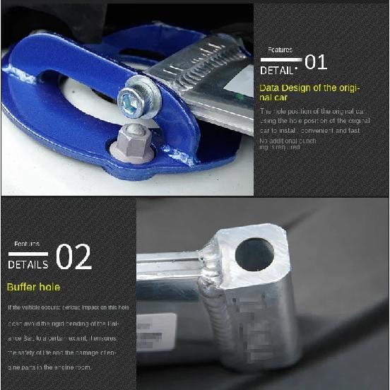 Front Stabilizer Strut Bar For Mazda3 BP 2019 2020 2021 2022 2023 2024 Upper Engine STB Strut Tower Brace Anti-Sway Suspension