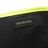 Used BALENCIAGA NAVY CABAS S Navy cabas Tote Bag 339933 canvas leather Beige Yellow Used Women