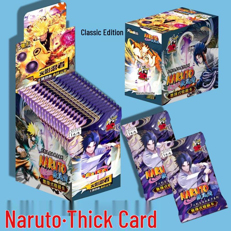 Naruto Sammel-Trading Cards: Klassische & Deluxe Studenten-Anime-Edition
