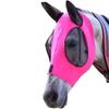 Equestrian Horse Head Mask: Breathable, Elastic Face Cover for Fly and Insect Protection