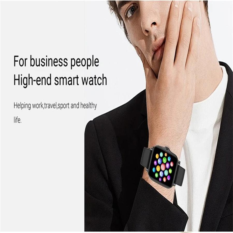 Orologio Intelligente Multi-Funzione Messaggio Riproduzione Musicale Quadrante Chiamata Touch Screen Smartwatch Per Donne Uomini Orologi Sportivi Per Android IOS