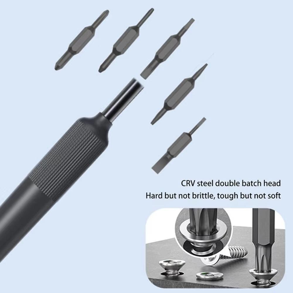 Multi-Purpose Screw Driver Bits Kit Multi Bit Small Screwdriver for Eyeglass Watch Computer