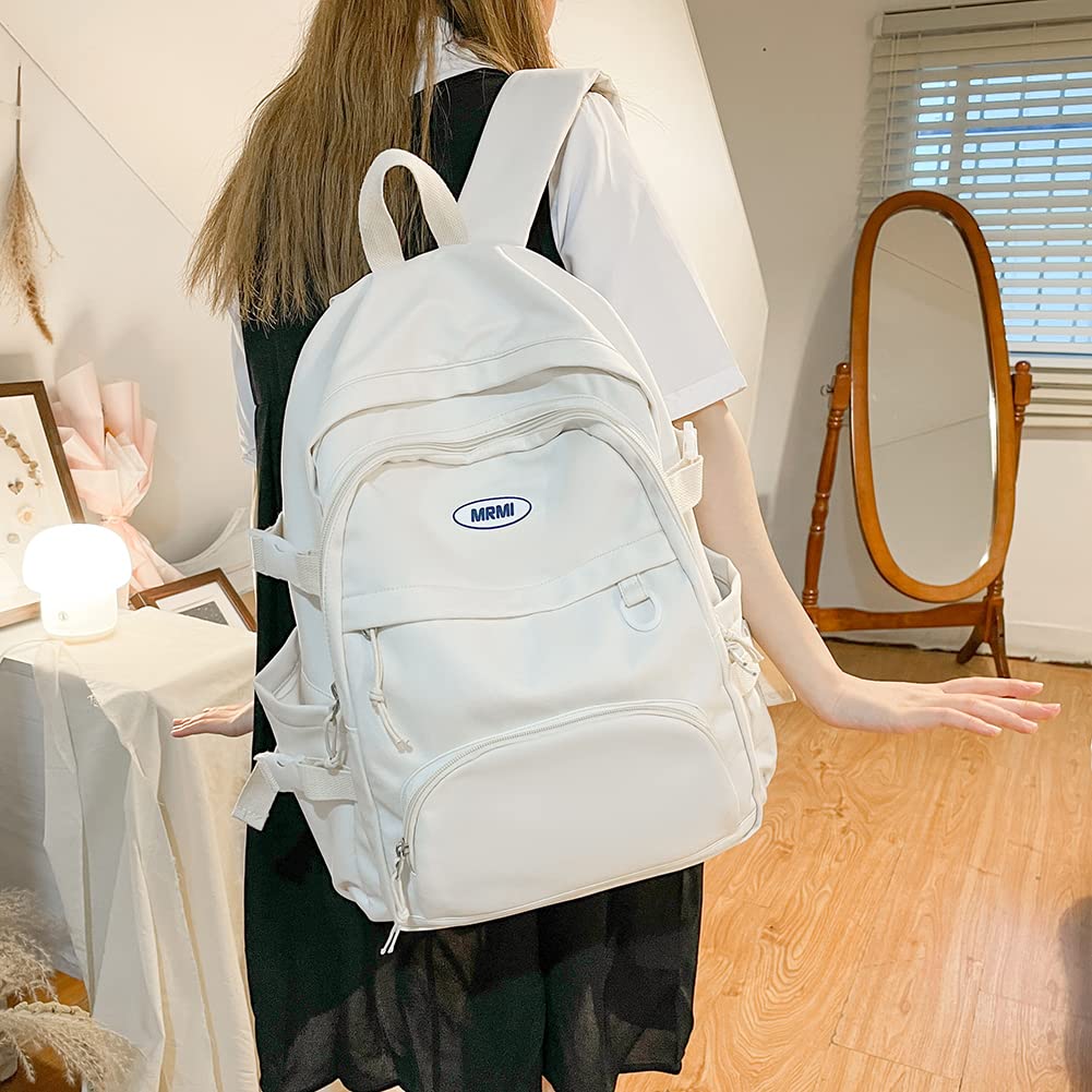 ZESU Large Korean Casual Bag for High School Middle School and Black Women's Backpack, Capacity, Design, Unisex, Students, Students, Commuters,