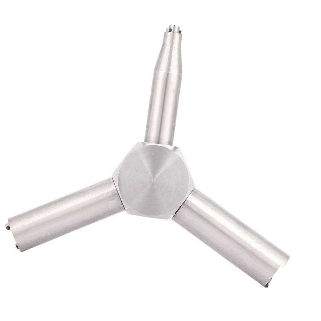 Multifunktionales Ventilschlüsselwerkzeug für effizientes Ausbauen und Einbauen verschiedener Ventile mit ergonomischen Griffdesigns