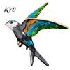 Swallow Suits Brooch Pin for Women, Enamel Oil Dripping Bird Lapel Badge Pin, Decorative Alloy Coats Dresses Scarves Shirts