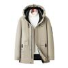 Men's Down Jacket Winter New Style Windproof and Warm White Duck Down Fashion Casual Hooded Workwear Down Jacket