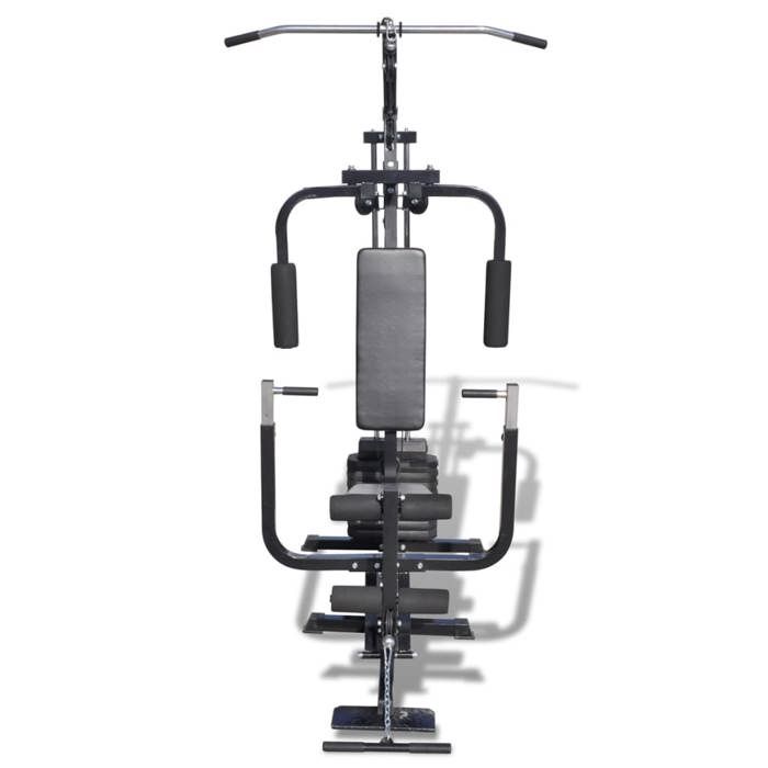 VidaXL Banc de Musculation Station de Musculation Fitness Entrainement Gymnase 90485