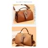 Hohe Qualität Einfarbig Leder Schulter Umhängetasche Für Frauen 2023 Luxus frauen Handtasche Designer Weibliche Messenger Tote Sac