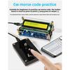 Upgraded VersionCWMorse Code Decoder Practice Device Electronic ComponentsDIYCircuit Board Soldering Practice Kit