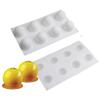 8/15-Cavity Spherical-Shaped Truffle Ball Silicone Mold Diy Mousse Cake Mould Candy Chocolate Ice Cream Baking Decoration Tool