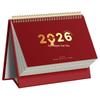 2026 Desk Calendar: Chinese Style Planning Book for Office & Gaokao/Kaoyan Prep
