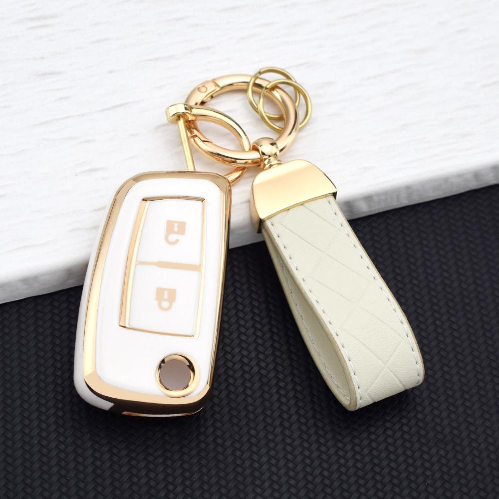 Tpu Car Key Case For Nissan Sylphy Rogue Altima - Folding Key Protector Cover Shell For Kicks Maxima Juke Murano Tiida Micra