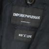 Emporio Armani Made In Italy Wool Jacket 56 Black Biggs Men's Used