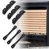 Deck-Sonnenschutzsystem Halterungen Lamellen-Hardware-System für Jalousien und Rollläden Strapazierfähiger Stahl Pulverbeschichtet Lamellen-Pergola