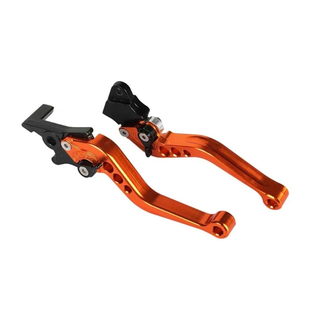 1Pair Aluminum Motorcycle Brake Handle 6-position Adjustable Brake Clutch Levers Bike Parts
