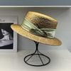 Premium Raffia Straw Cloche Hat Women - UV Sun Protection Summer Vacation Elegant Sun Hat