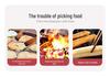 Stainless Steel Wooden Handle Silicone Barbecue Tongs - Heat Resistant Bread & Food Tongs