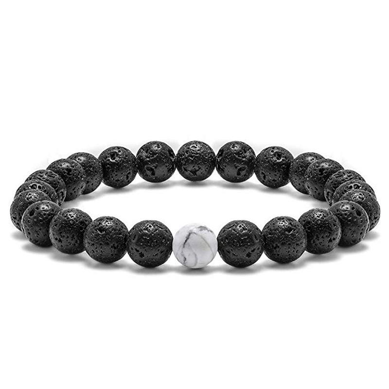 JYL TS Bracelet Magnetic Couple  Crown Design Enhances Attraction & Dignity volcanic