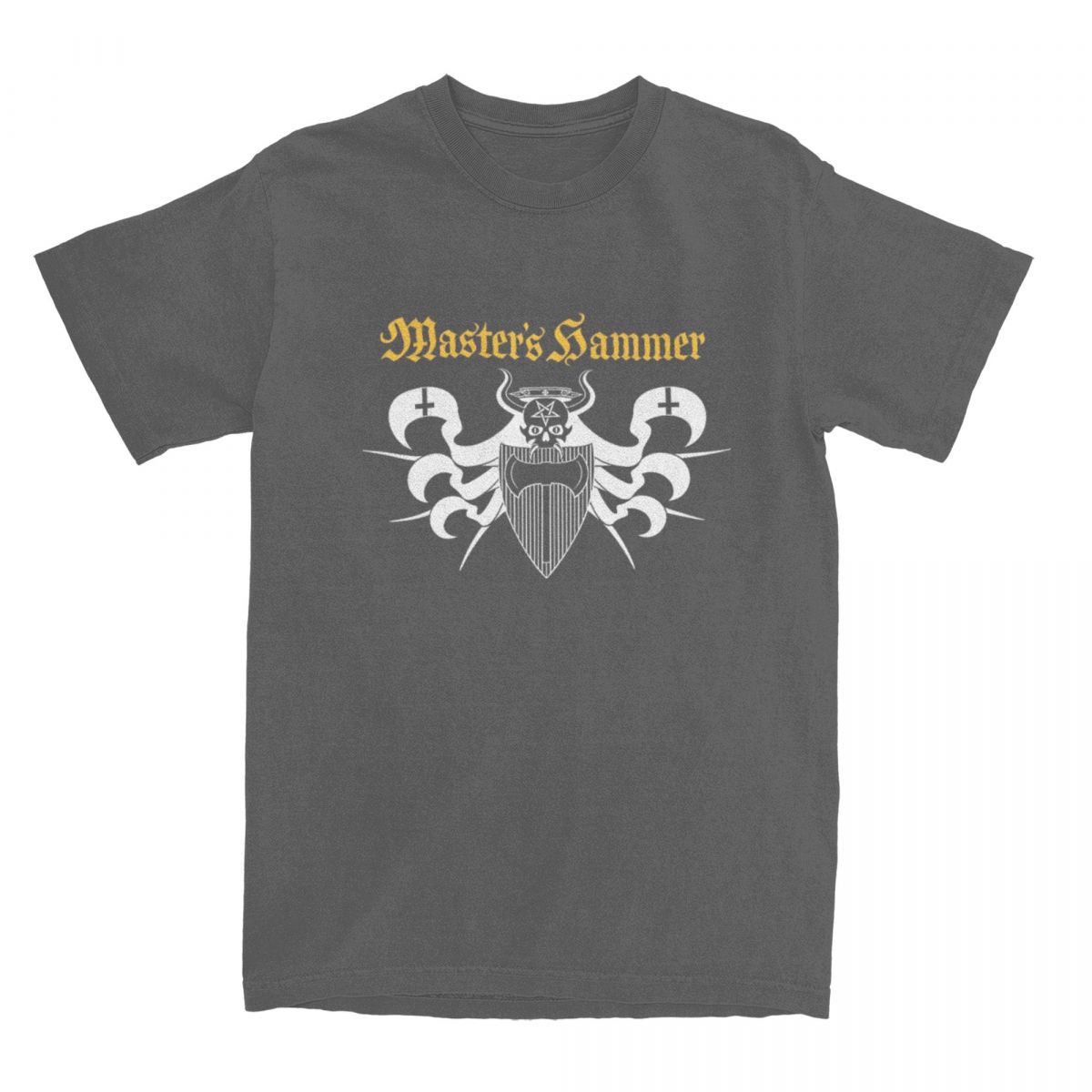 

Masters Hammer Ritual Black Metal T-Shirt Harajuku T Shirts Short Sleeve Vintage Tshirt Beach Pure Cotton Plus Size 5XL Top Tees 2XL