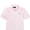 Polo Ralph Lauren Hemd SS22 Einfarbig Kleines Logo Gestickt Polo Kurzarm Kinder Tops Rosa 313680346005