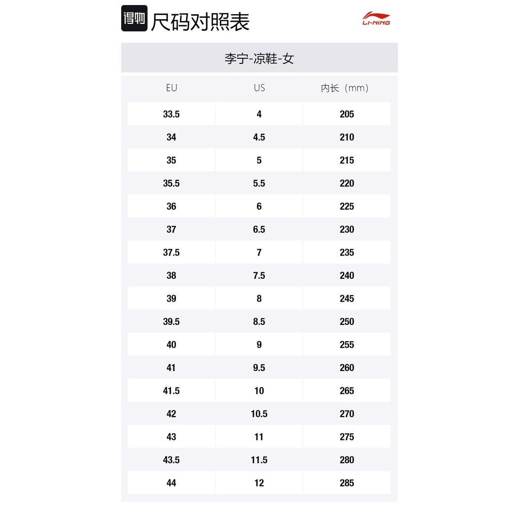 Li Ning LN HIKER Sports Sandals Women's Black AGUT010-2