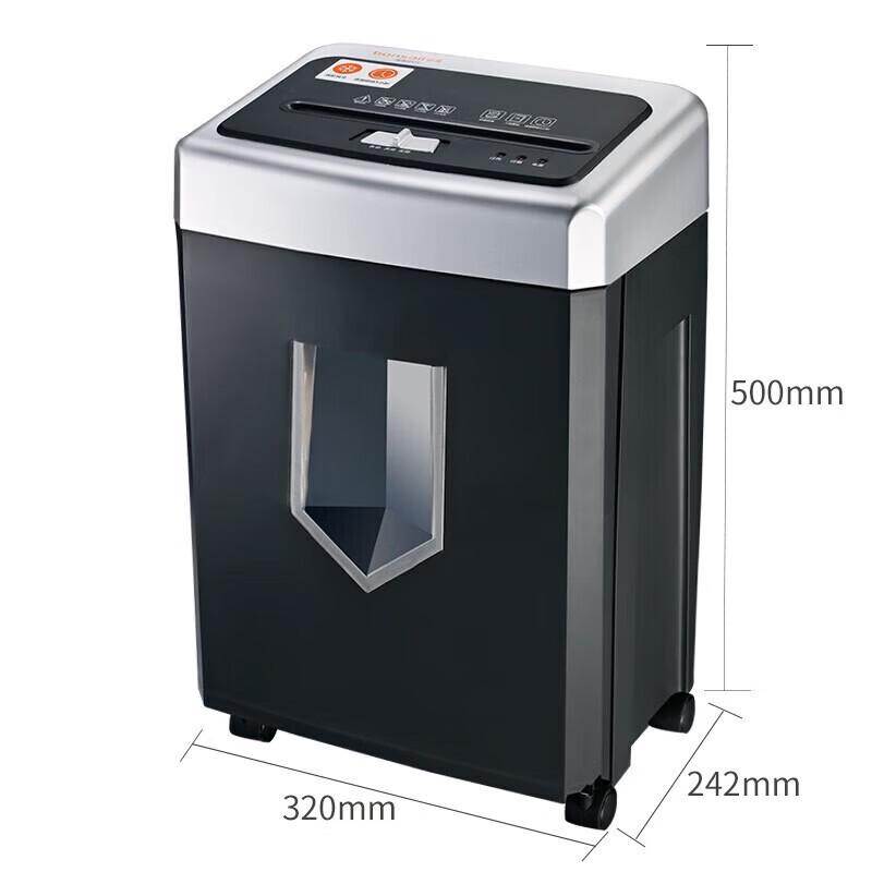 Bonsaii 9905A 5-Sheet Micro-Cut Paper Shredder with 18L Bin CN Plug (adapter Included)