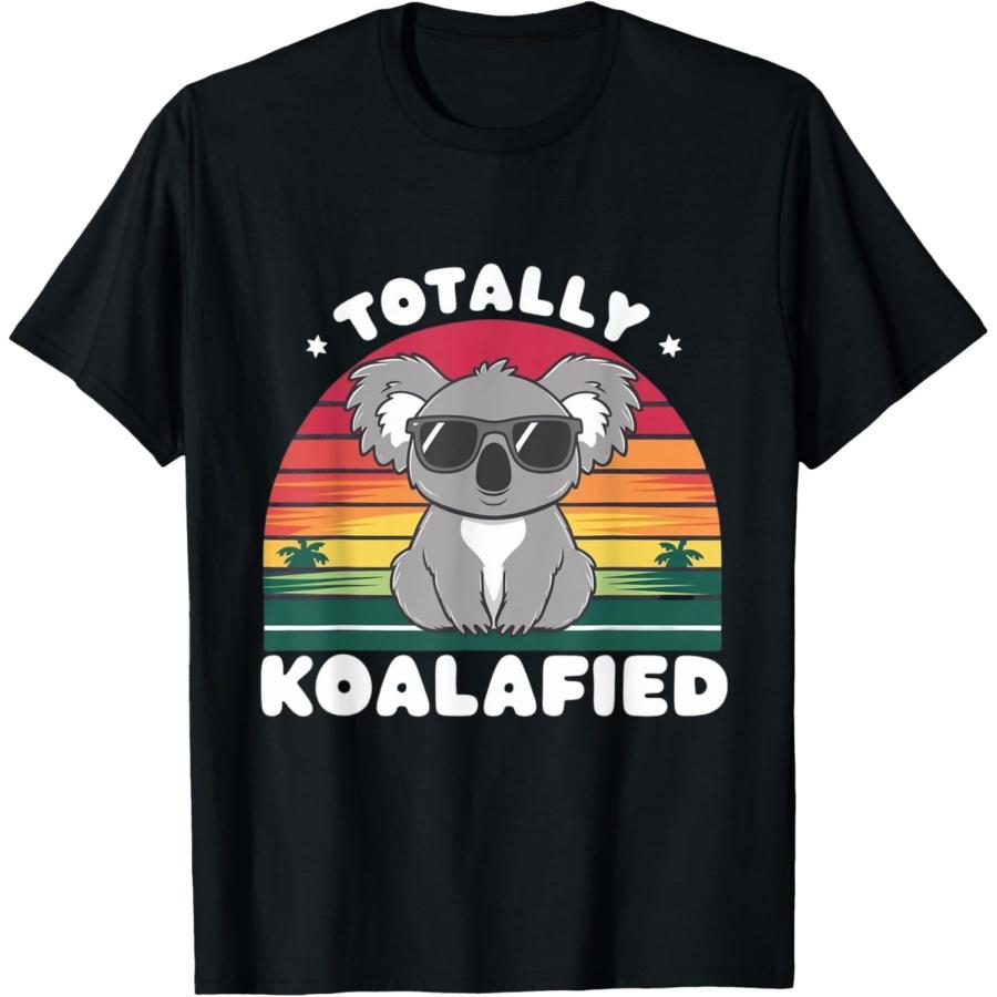 

Totally Koalafied Koala Crew Cute Family Matching Design T-Shirt XXXXXL чёрный