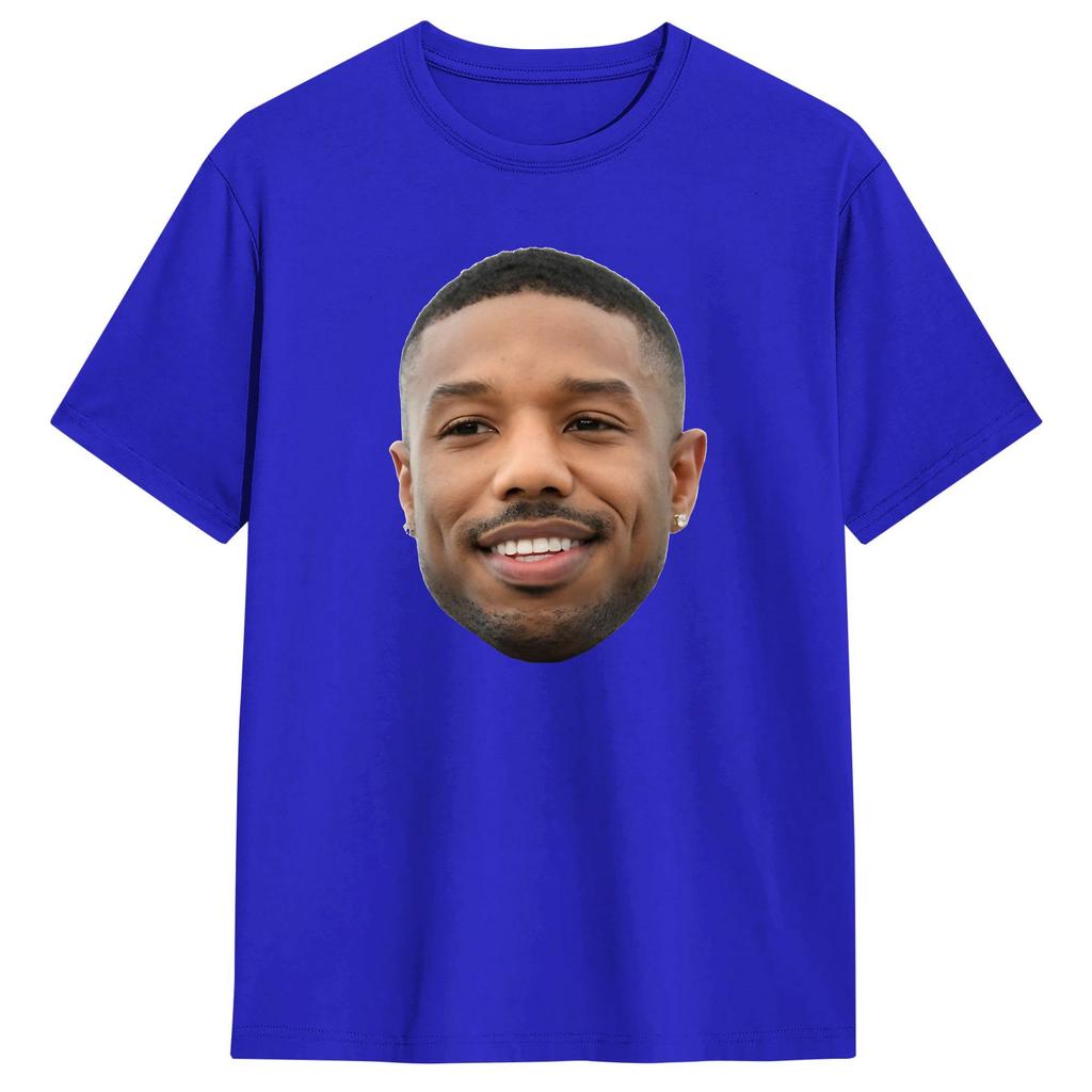 Michael B Jordans Tshirt Summer Cotton Tshirts For Men Hippie Casual Tshirt Shortsleeved Streetwear Tees